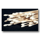 Q-Tip Cotton 6"Non-Sterile 100 Pk