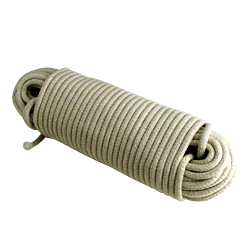 Sash Cord 1/4"X100' White #8