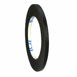 Paper Tape  1/4"X60yds Black