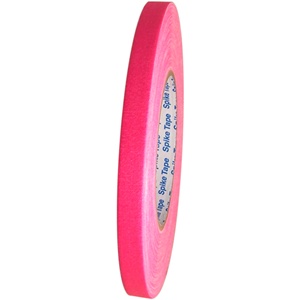 Gaffers Tape 1/2"x50yds Fl. Pink