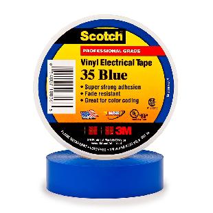 Electrical Tape 3/4"X66' 3M Blue