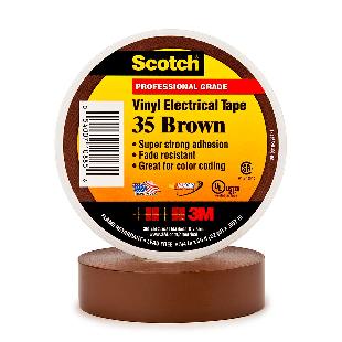 Electrical Tape 3/4"X66' 3M Brown