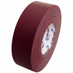 Gaffers Tape 2"X55yds Burgundy