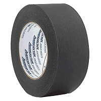 Paper Tape 2"X60yds Black