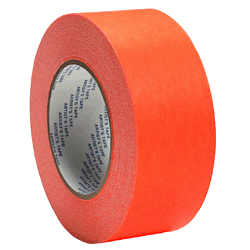 Paper Tape 2"X60yds Flo. Orange