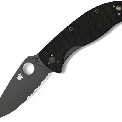 Spyderco Tenacious Blk Blade