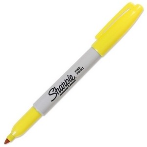 Sharpie Fine Pt. Yellow