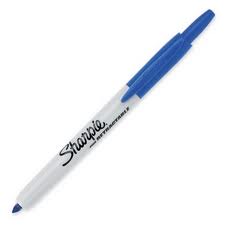 Sharpie Retract Fine Pt.Blue