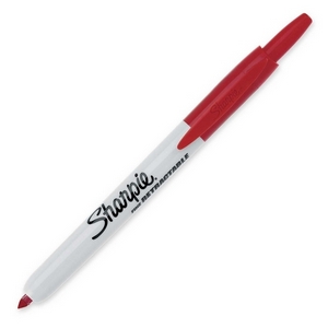 Sharpie Retract Fine Pt. Red