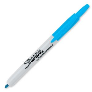 Sharpie Retract Fine Pt. Turquoise