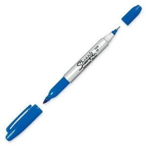 Sharpie Twin Tip Blue