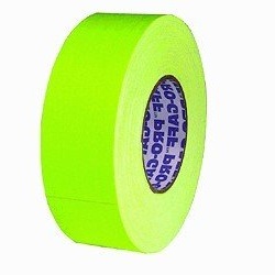 Gaffers Tape 2"X50yds Fl. Yellow