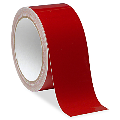 Reflective Tape 2"X10yds Red