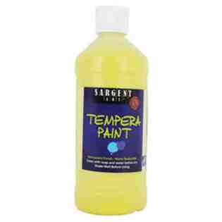Tempera Paint Yellow 16oz