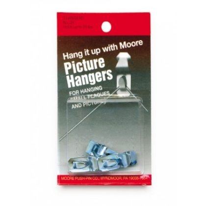 Picture Hangers Nail-Less 3pk 20lbs