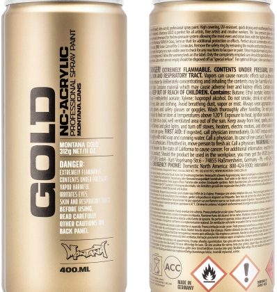 Montana Gold Spray Paint