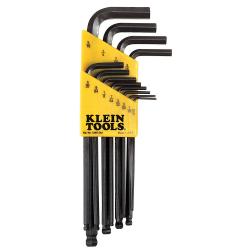 Klein 9Pc L-Style Ball-End Hex-Key Metri