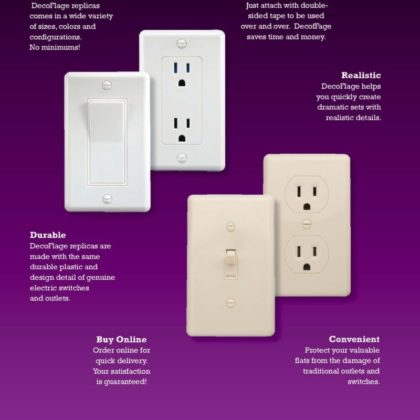 DecoFlage Modern Outlet  White